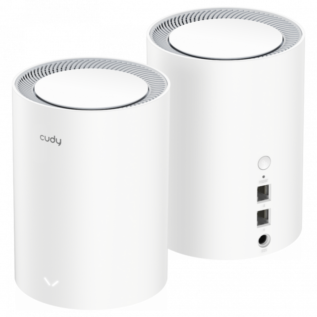 Cudy M3000, 2-pack, AX3000 Dual Band, 2.4/5 GHz, 574 -  2402 Mbps 
