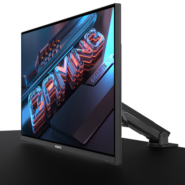 Геймърски монитор Gigabyte M32U Arm Edition, 32"-inch SS IPS UHD(3840x2160), 144Hz , 1ms 