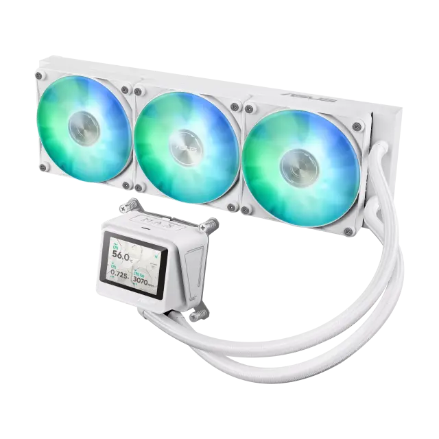 All-in-One Cooler ASUS MAX Gaming LC 360 ARGB LCD White Edition 