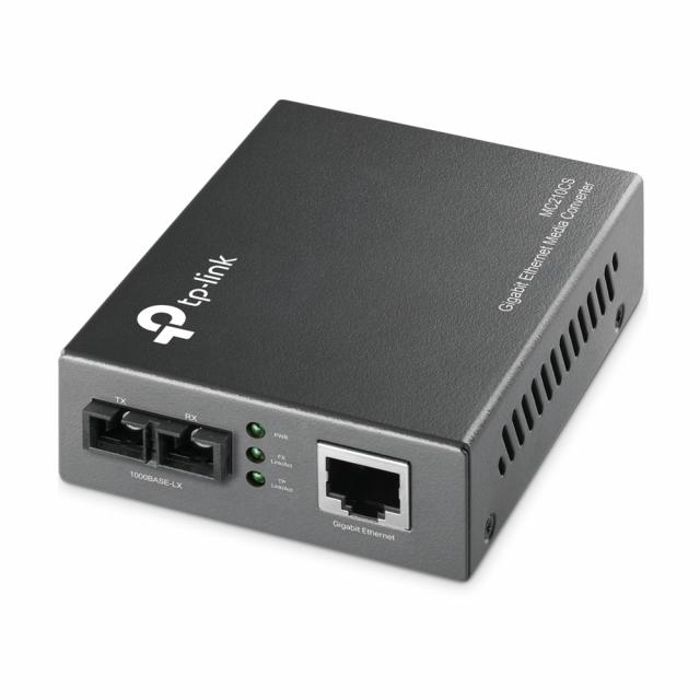TP-LINK MC210CS Gigabit Single-Mode Media Converter 