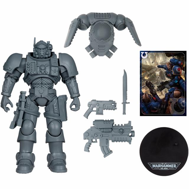 Warhammer 40,000 Lieutenant in Phobos Armor (Ultramarines) Artist Proof 7in Figure McFarlane 