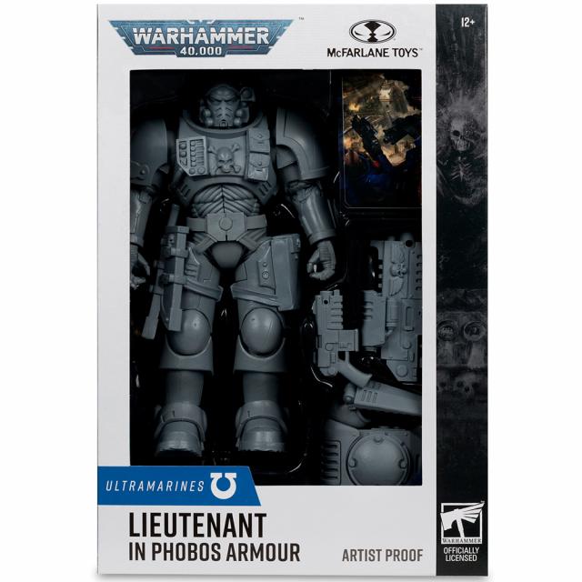 Warhammer 40,000 Lieutenant in Phobos Armor (Ultramarines) Artist Proof 7in Figure McFarlane 