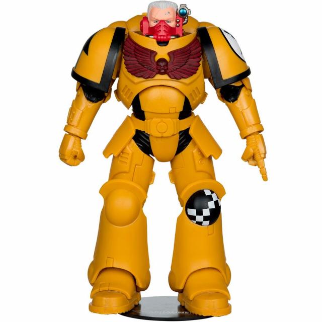 Warhammer 40,000 Intercessor Sergeant (Imperial Fist) Gold Label 7in Figure McFarlane 