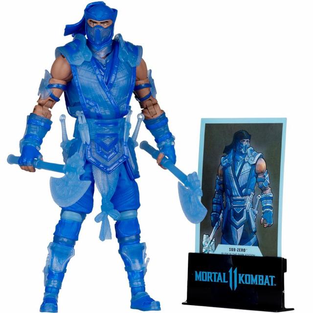 Figure McFarlane Toys MORTAL KOMBAT 11 - Sub-Zero (Glow In The Dark Edition - Gold Label) 