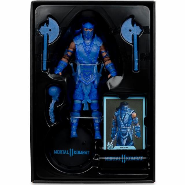 Figure McFarlane Toys MORTAL KOMBAT 11 - Sub-Zero (Glow In The Dark Edition - Gold Label) 