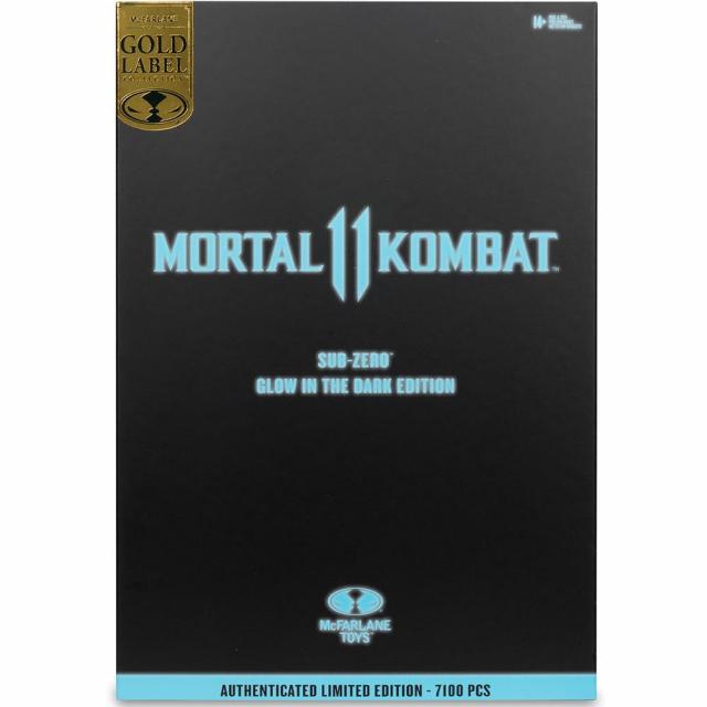 Figure McFarlane Toys MORTAL KOMBAT 11 - Sub-Zero (Glow In The Dark Edition - Gold Label) 