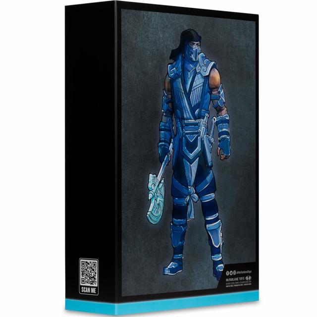 Figure McFarlane Toys MORTAL KOMBAT 11 - Sub-Zero (Glow In The Dark Edition - Gold Label) 