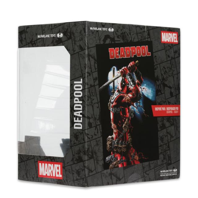 Marvel Deadpool 1:10th Scale Collectible Figure with Scene (Deadpool #1) McFarlane 