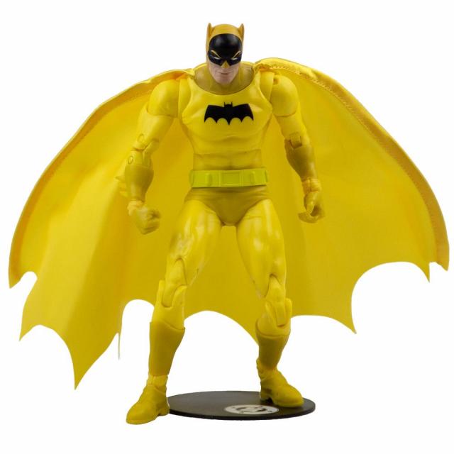McFarlane Toys DC MULTIVERSE Batman Yellow Suit Figure (Detective Comics #241 - Red Platinum Chase 