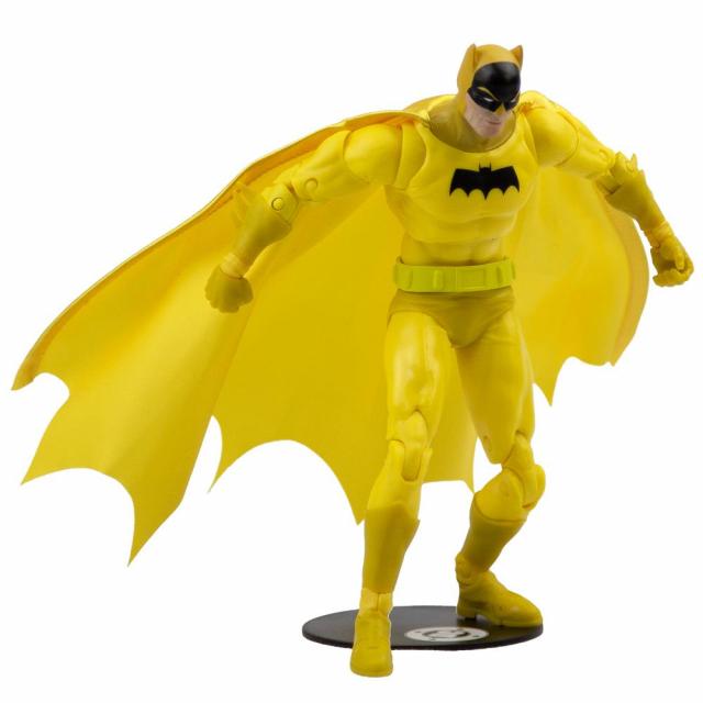 McFarlane Toys DC MULTIVERSE Batman Yellow Suit Figure (Detective Comics #241 - Red Platinum Chase 