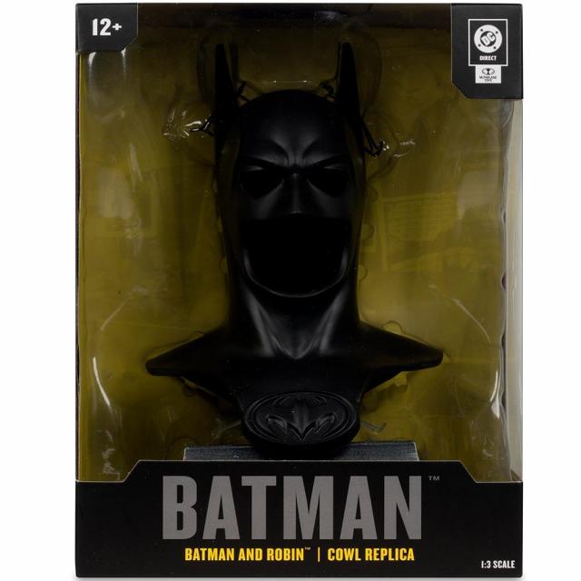 DC Direct Batman (Batman and Robin) Cowl Replica 1:3 Scale Figure 