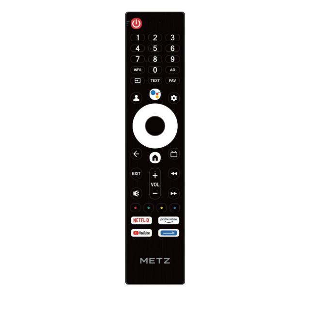 METZ TV 55" UHD LED SMART TV, 4K, Google TV, Frameless, 2x10W 