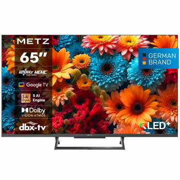 METZ TV 65MQF7500Z, 65"QLED+,4K ,Google TV, 120Hz