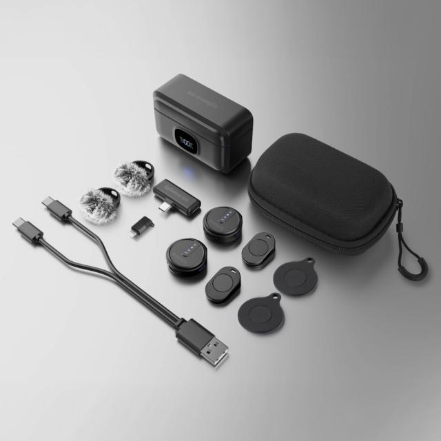 Dual-Channel Wireless Microphone Streamplify MIC GO - USB-C 