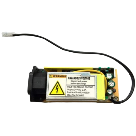 Power adapter MikroTik 24V2APOW, 24V 2A 60W 