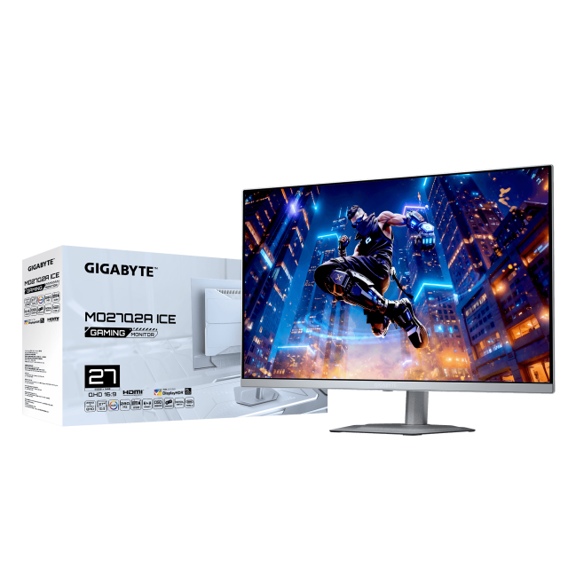 Gaming monitor GIGABYTE MO27Q2A ICE - 27" QD-OLED, QHD(2560x1440), 280Hz, 0.03ms, G-Sync, FreeSync Premium Pro 