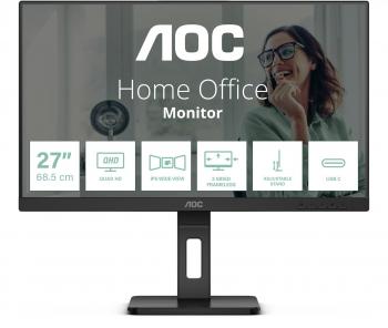 Монитор AOC Q27P3CV - 27" IPS, QHD(2560x1440), 100Hz, 111% sRGB, HDMI, DisplayPort