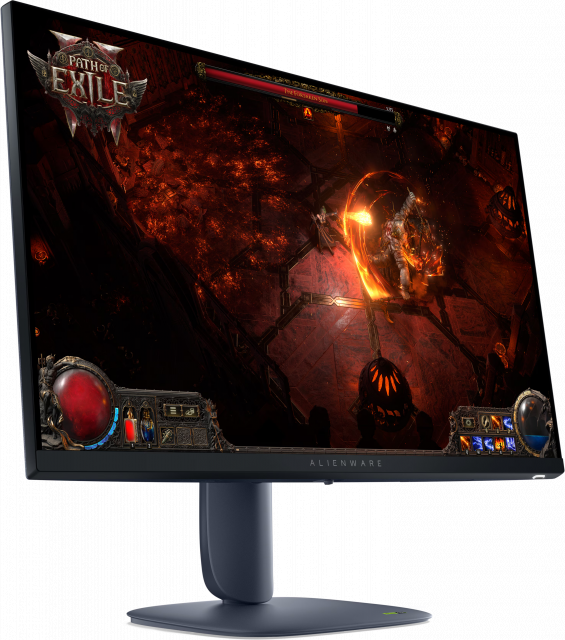 Gaming Monitor Alienware AW2725DM - 27" Fast IPS WQHD(2560x1440) 180Hz, 1ms, G-Sync Compatible 