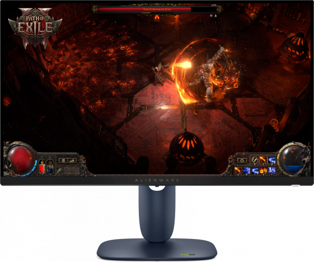 Gaming Monitor Alienware AW2725DM - 27" Fast IPS WQHD(2560x1440) 180Hz, 1ms, G-Sync Compatible 