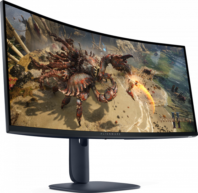 Gaming Monitor Alienware AW3425DWM - 34" inch VA Curved WQHD(3440x1440), 180 Hz, 1ms, FreeSync Premium+ 