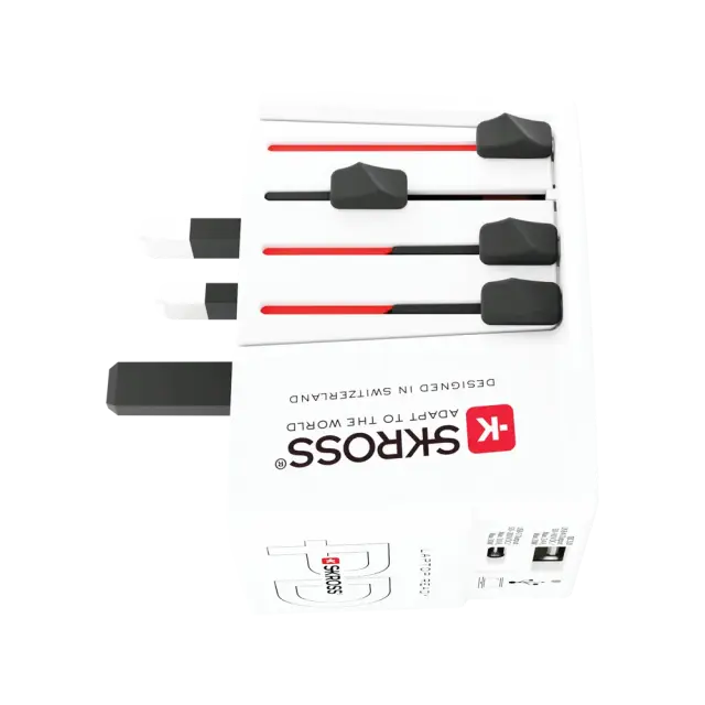 Skross universal adapter 220V, 30W, white 