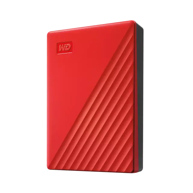 External HDD Western Digital My Passport 4TB 2.5" - Red 