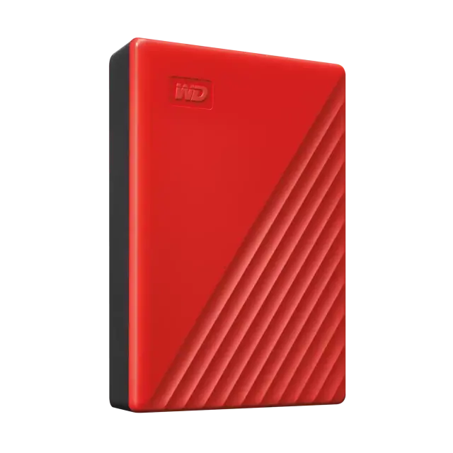 External HDD Western Digital My Passport 4TB 2.5" - Red 