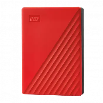 External HDD Western Digital My Passport 4TB 2.5" - Red