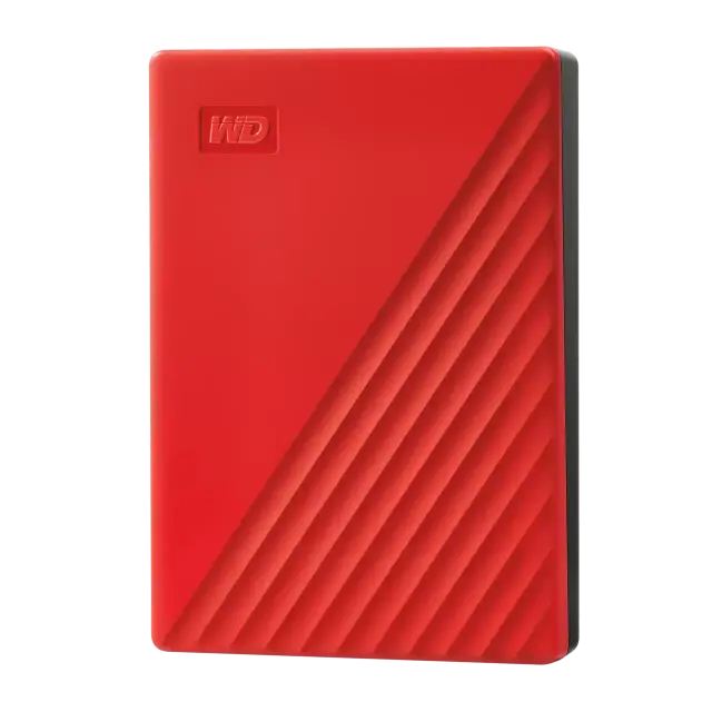 External HDD Western Digital My Passport 4TB 2.5" - Red 