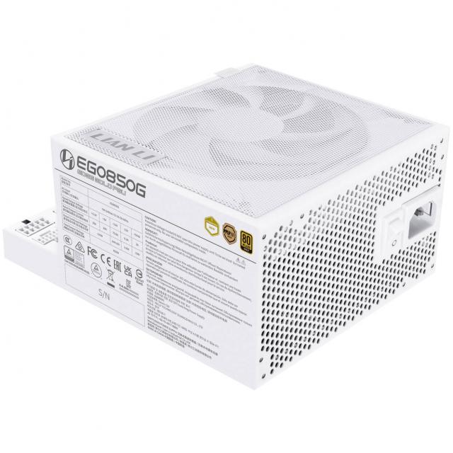 Захранващ блок Lian Li EDGE EGO850 White 850W 80+ Gold PCIe 5.1, ATX 3.1 