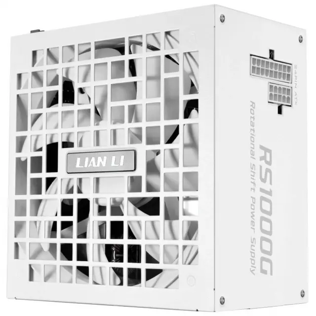 Power Supply Lian Li RS 1000W 80+ Gold PCIe 5.1, ATX 3.1, RS Hub - White 