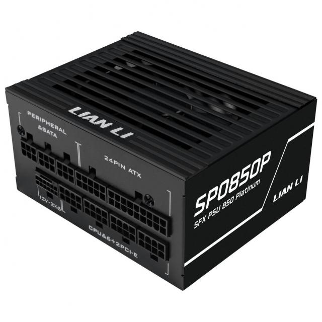 Power Supply Lian Li SP850 Black 850W 80+ Platinum PCIe 5.1, ATX 3.1 