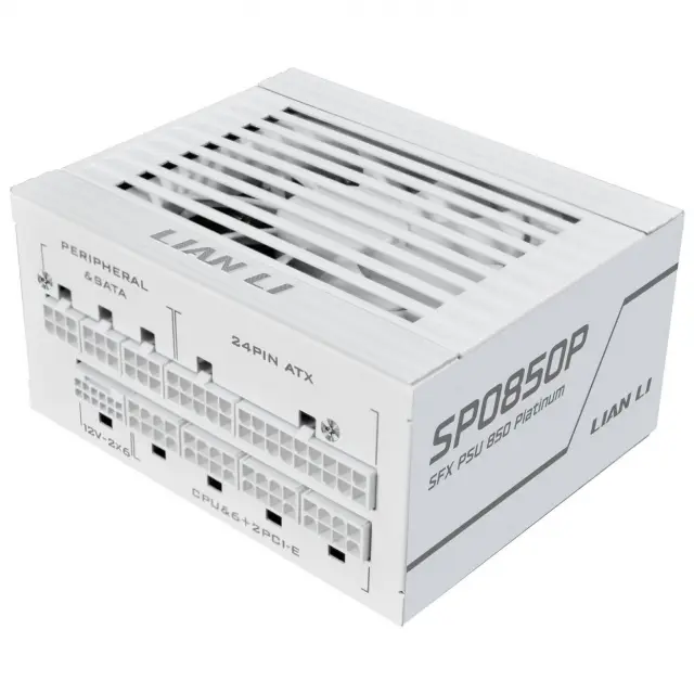 Power Supply Lian Li SP850 White 850W 80+ Platinum PCIe 5.1, ATX 3.1 