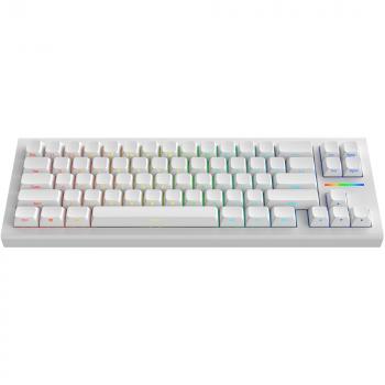 Gaming Mechanical Keyboard Nubi NK68HE White - Hall Effect