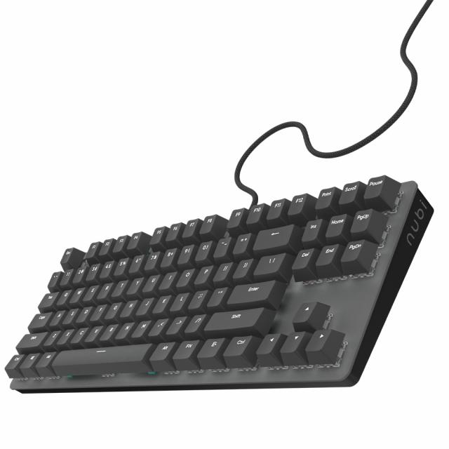 Gaming Mechanical Keyboard Nubi NK87 Black TKL - G3MS Sapphire V2 Switches, ABS 