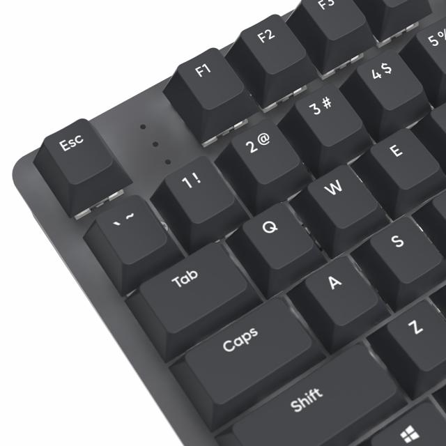 Gaming Mechanical Keyboard Nubi NK87 Black TKL - G3MS Sapphire V2 Switches, ABS 
