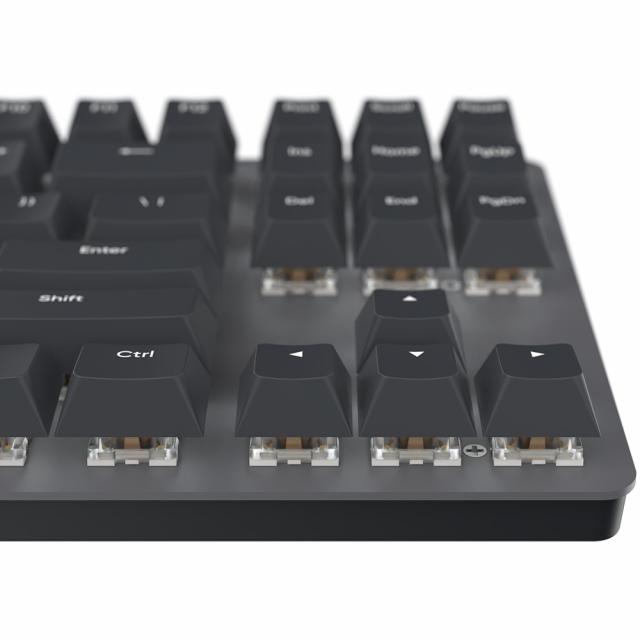 Gaming Mechanical Keyboard Nubi NK87 Black TKL - G3MS Sapphire V2 Switches, ABS 