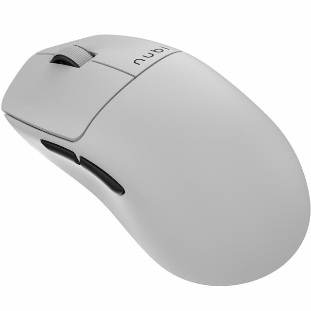 Геймърска безжична мишка NUBI NM1 39g - White 