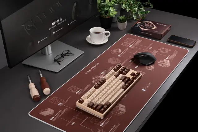 Подложка за мишка Noctua NP-DM3 Anniversary Deskmat - 900 x 400 x 4 mm 