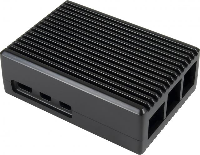 Case Inter-Tech ODS-739 RASPBERRY - Black 
