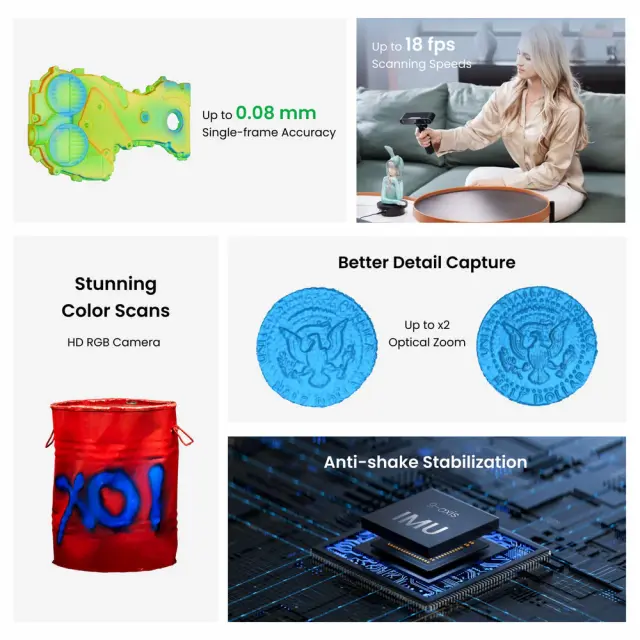 3D scanner Revopoint Pop 3 Plus Advanced Edition 
