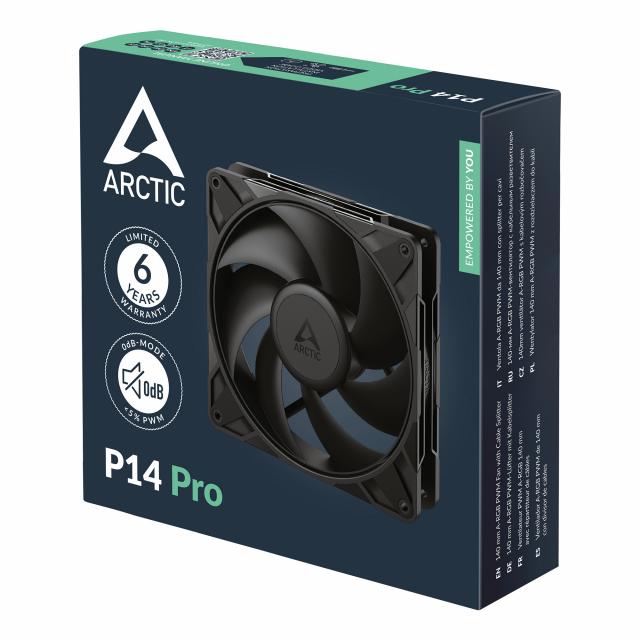 Fan ARCTIC P14 Pro - 140mm PWM 