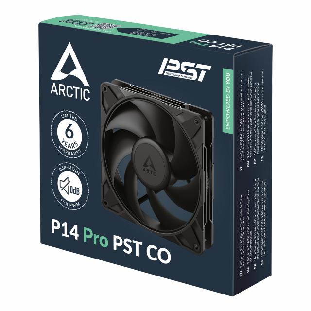 Fan ARCTIC P14 Pro PST CO - 140mm PWM 