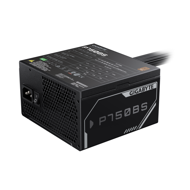 Power Supply Gigabyte P750BS, 750W, 80+ Bronze 