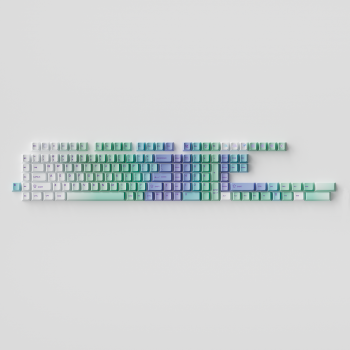 Капачки за механична клавиатура Keychron Cherry Profile Dye-Sub PBT Full Keycap Set - Cloud and Snow