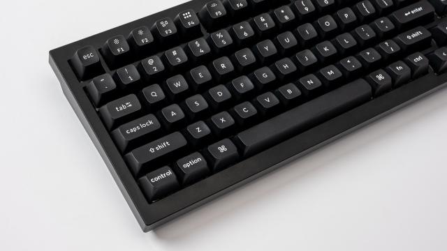 Капачки за механична клавиатура Keychron Double Shot KSA PBT Keycap Full Keycap Set 137 Keycaps - Black 