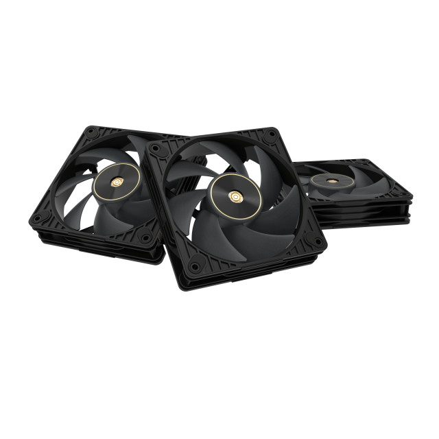 3in1 Fan Pack ASUS PROART PF120 PWM - Black 120x120x28 mm 