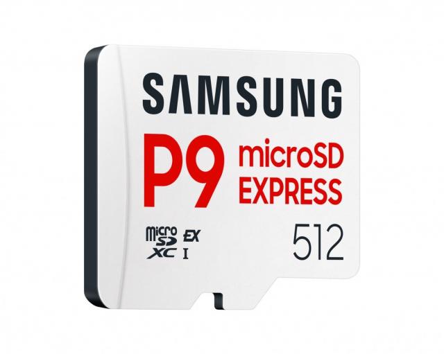 Memory card Samsung microSDXC, 512GB, P9 Express , 800 MB/s, UHS-I 90 MB/s U3, V30, A1 