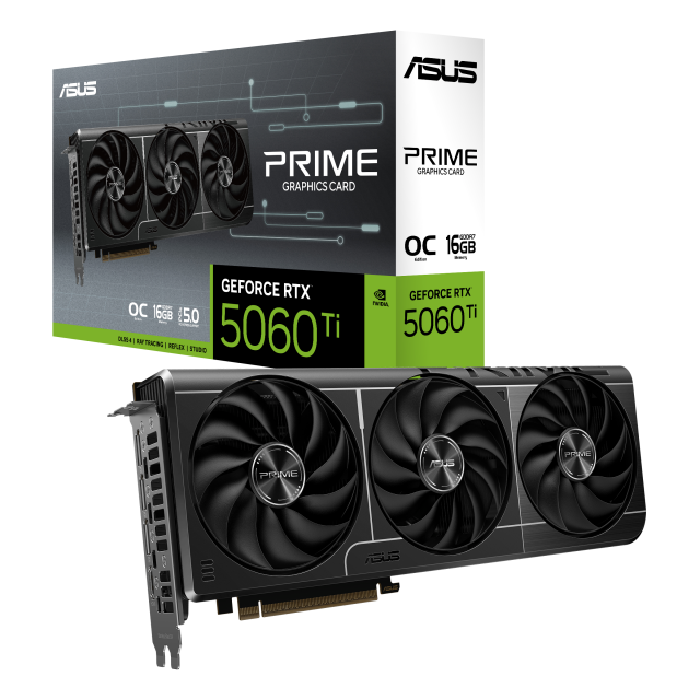 Graphic card ASUS PRIME RTX 5060 TI 16GB OC GDDR7 