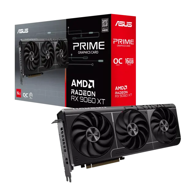 Graphic card ASUS PRIME RADEON RX 9060 XT OC 16GB GDDR6 